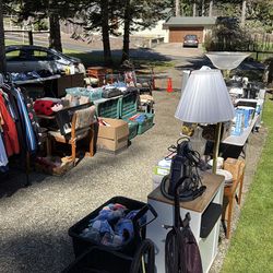 Weekend Garage Sale; Saturday- Sunday 9am-5pm