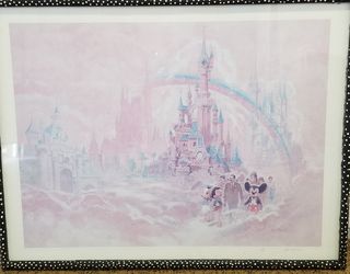 Disney lithograph 1992 signed by ed French mint condition