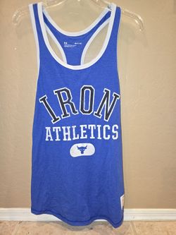 NWT Under Armour Project Rock Workout Muscle Shirt Size Small