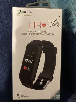 HR activity tracker with heart rate monitor