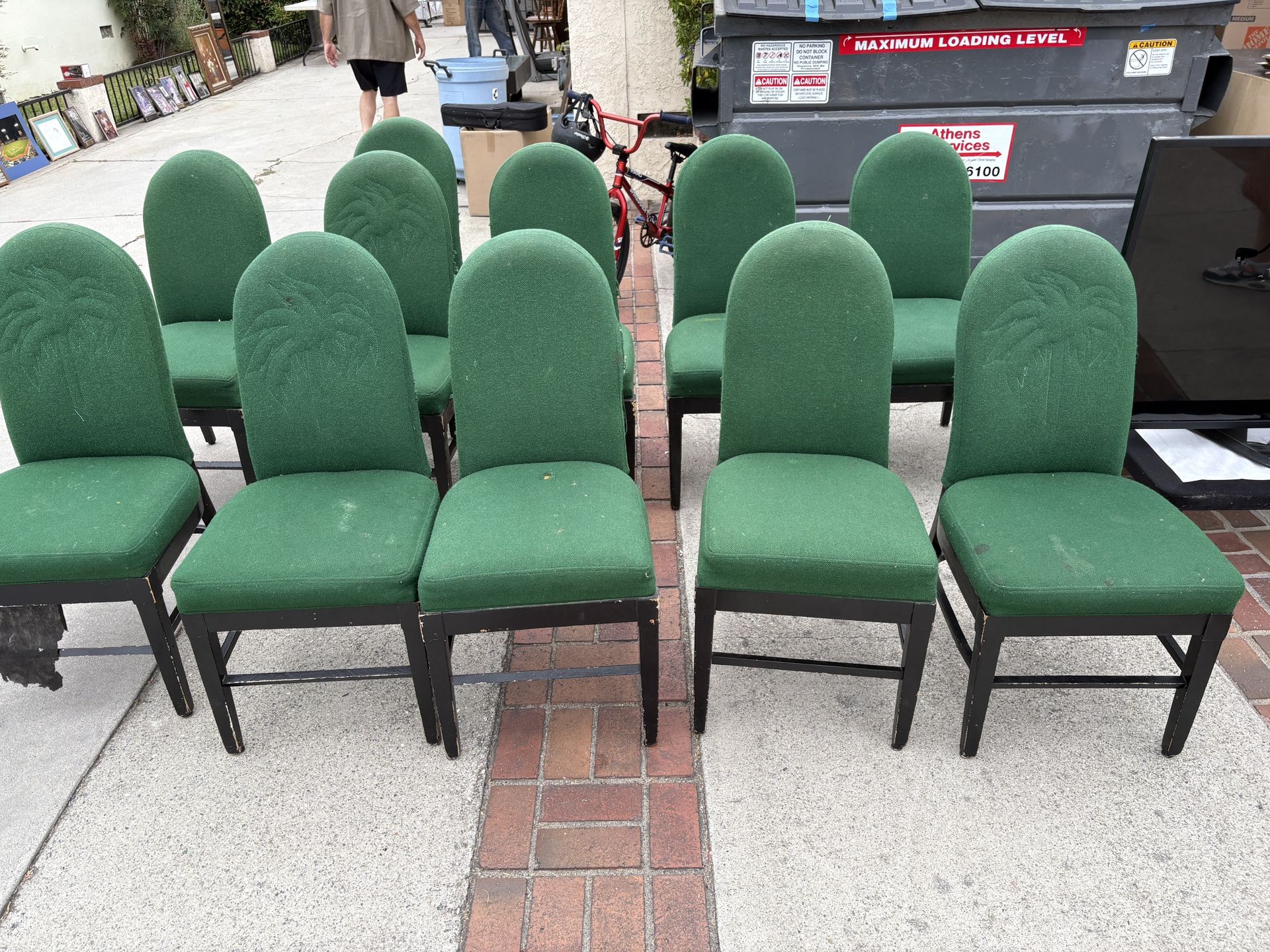 7 Casino Chairs from Flamingo Hotel In Laughlin