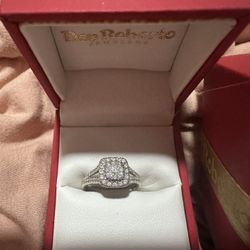 14k Diamond Ring Size 7