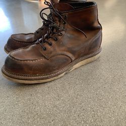 Red Wing Heritage Moc Toe 1907 Boots Size 10
