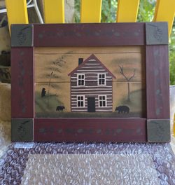 New Wooden Framed Art