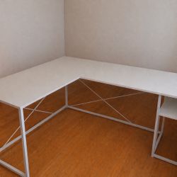 FREE Computer desk with built-in power strip