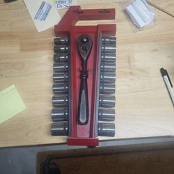 Craftsman 1/2 In Sae/ Metric Socket Set