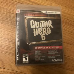 Guitar Hero 5 - PS3 - PlayStation 3 