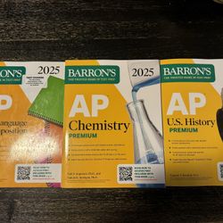BARRON’S AP TEXT BOOKS