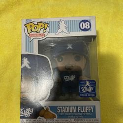 Funko POP Comedians Stadium Fluffy #08 Blue Los Angeles Dodgers Gabriel Iglesias