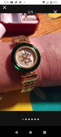 Vtg 1980's Armitron Looney Tunes Watch