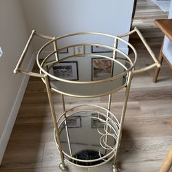 Gold Bar Cart