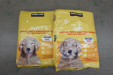 20lb Kirkland Signature Puppy Formula Chicken, Rice & Vegetable Dog Food