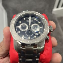 Invicta Watch 3 Rows of Diamonds Limited Edition $400