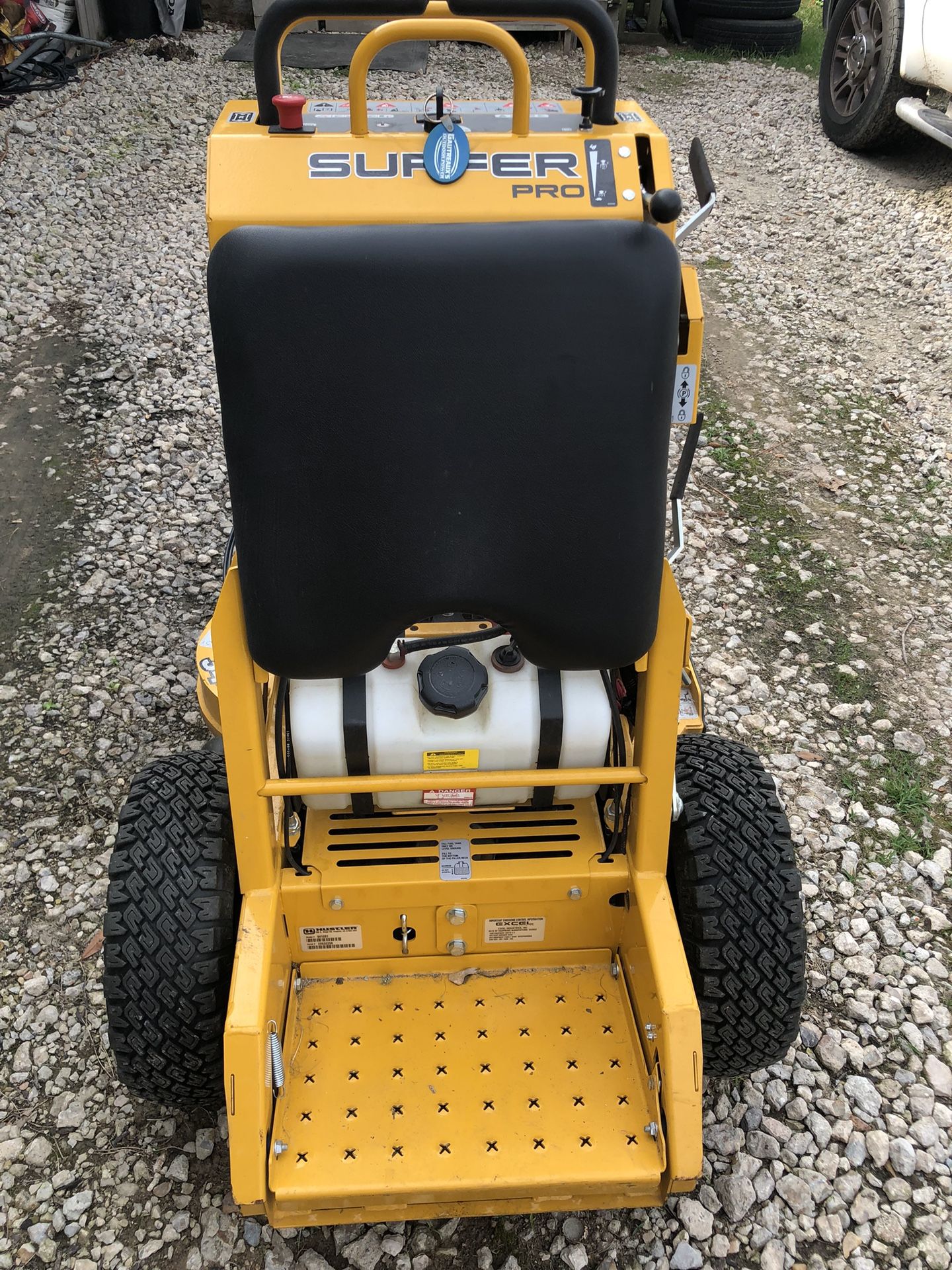 Hustler Surfer Pro 34” Stand On Mower.