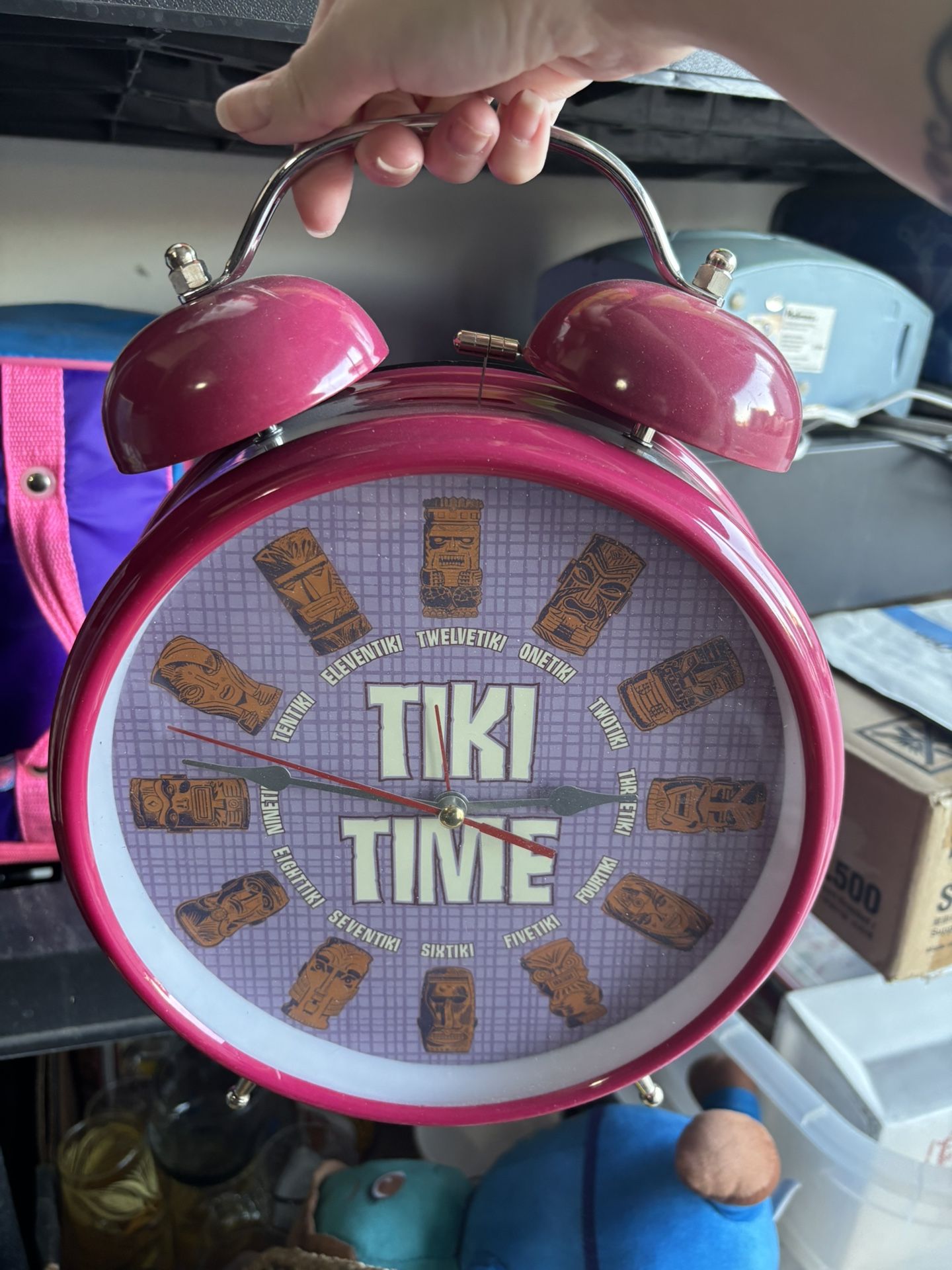 Tiki Time Clock 