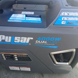 Inverter Generator Dual Fuel 30amp