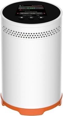 RM-75SE Radon Detector for Home Basement, Fast 10-Min Results, Audible & Visual Alarm,