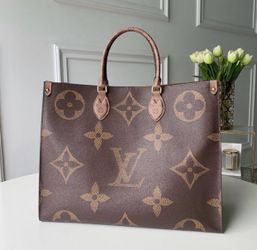 Large Monogram Handbag Tote