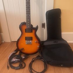 Ibanez Gio With Case, Stand, And Cords