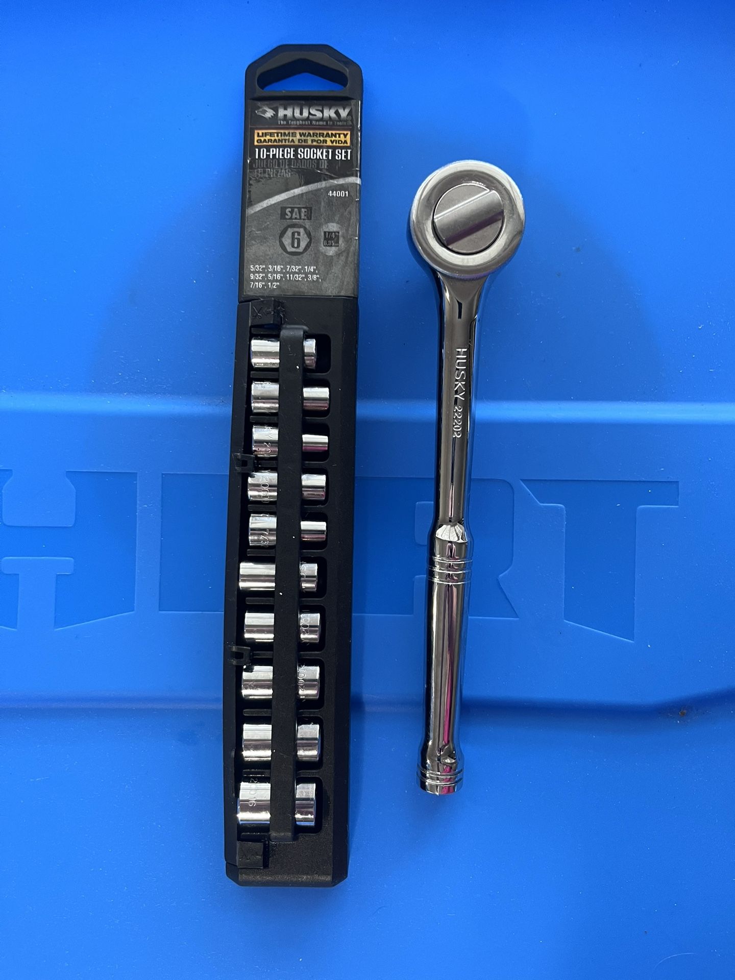Husky 10 Piece Socket Set