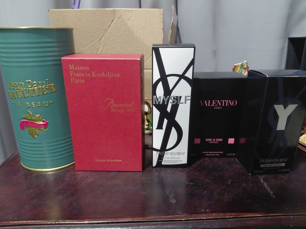 Colognes For 65(baccarat Sold)