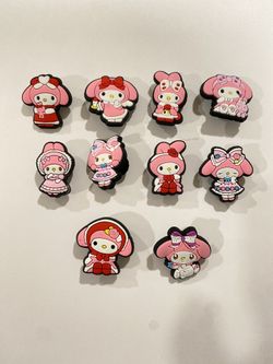 Hello kitty my melody Croc Charms 