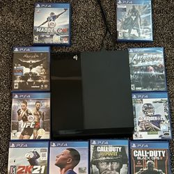 PS4 w/ Games