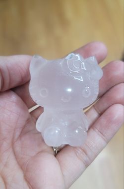 Rose Quartz Hello Kitty