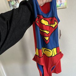 Superwoman Bodysuit And Cape