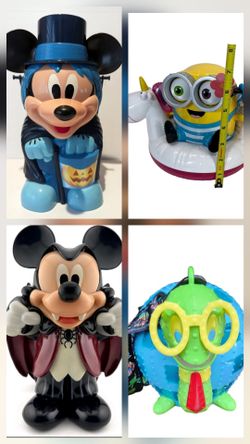 Used - Disneyland Park Popcorn Buckets $15obo each or make me an offer for all. These are used!!