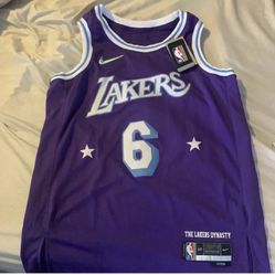 Lakers Purple Jersey For Lebron James (S, M, L, XL, 2X) 