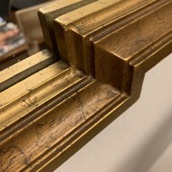 Golden Antique Mirror 