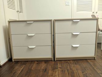 2 Ikea Askvoll 3 Drawer Dresser for Sale in Los Angeles CA OfferUp