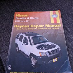 Repair Manuel For Frontier & Xterra