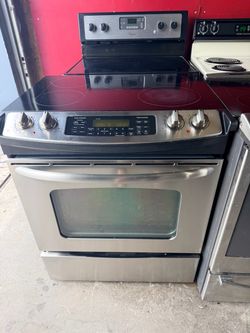 Ge stove Electric convection oven Stainless steel slide in
