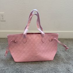 Glamaholic Light Pink Tote & Duffle Bag