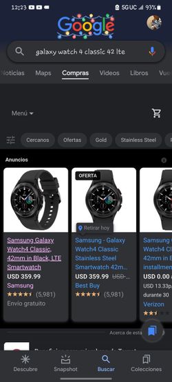 Galaxy Watch 4 Classic Lte New