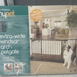 Pet Gate Extra Wide Up To 6 Feet Wide