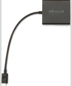 New: Micro-USB Ethernet Adapter for Amazon Fire TV Devices