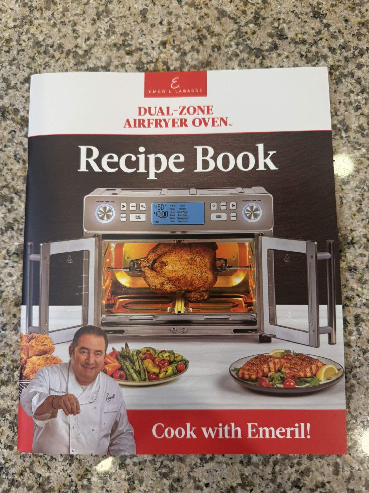 EMERIL LAGASSE DUAL-ZONE AIRFRYER OVEN