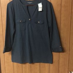 Laura Scott shirt for woman size M Brand new