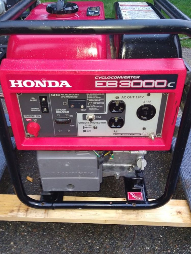 Honda Eb3000c 3000 Watt Generator