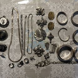 Sterling Silver Lot - 503g