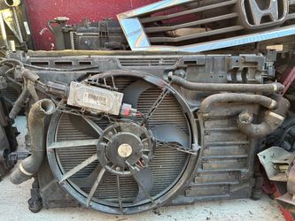 Ford transit connect parts radiator fan condenser