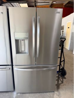 Frigidaire refrigerator 36 "width stainless steel manufacturer date 2025"