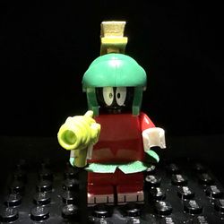 Lego Custom Marvin The Martian Minifigure