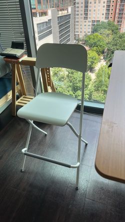 White Folding Chair