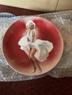 Marilyn Monroe Collectors Plate