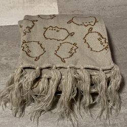 Pusheen Cat Grey Scarf 