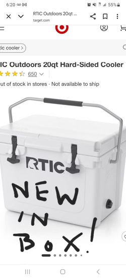 Rtic 20q Hard Shell Cooler New In Box $100